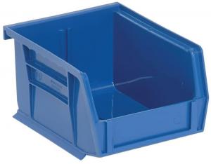 STORAGE BINS W/HANG RAILS BLUE