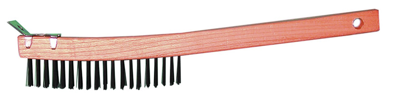 14" CRVD MAGNOLIA WIRE BRUSH