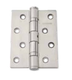 Butt Hinge 4"x3"x3mm SS SecPin