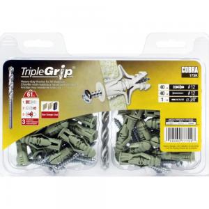 #12 TRIPLE-GRIP + SCREWS GREEN