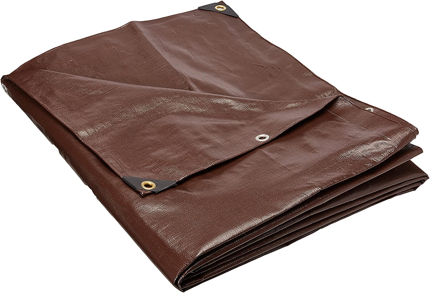 8 X 10 HD PVC TARP BROWN