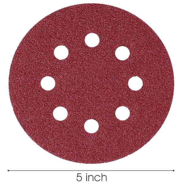 5" 320G VELCRO DISC W/HOLE