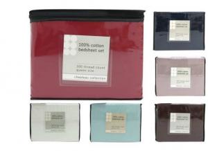 BED SHEET SET QUEEN ASST