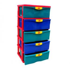 5 TIER WIDE KNOCKDOWN CABINET