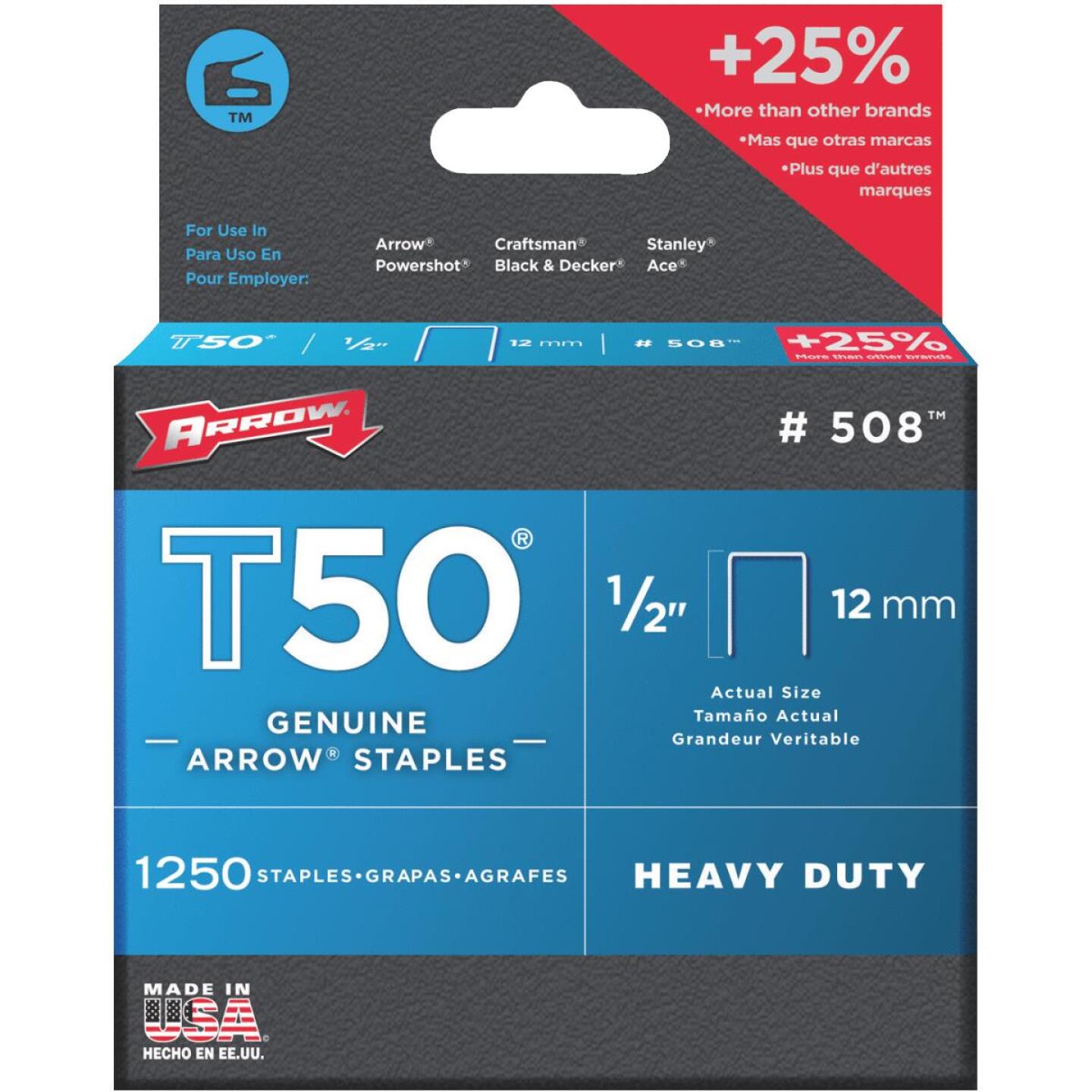 1/2" T50 HVY DUTY STAPLE