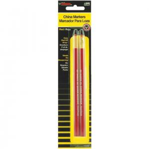 2PK RED CHINA MARKER