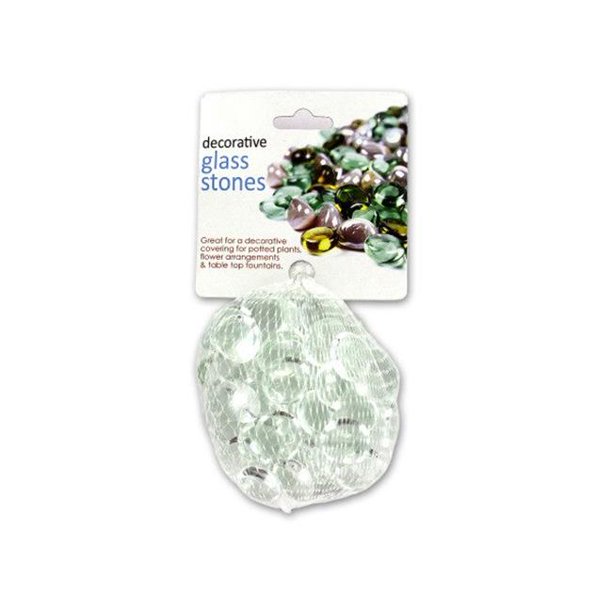 DECORATIVE CLR GLASS STONE