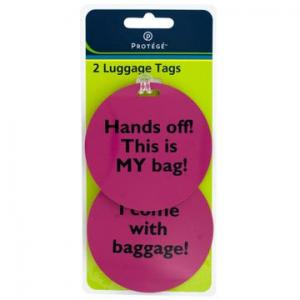 PHRASE LUGGAGE  TAGS ASST