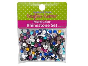 COLORED RHINESTONE SET