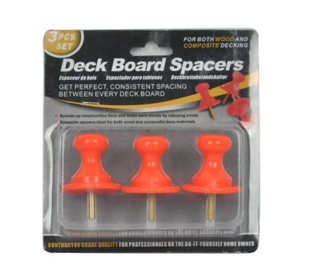 DECK BOARD SPACERS
