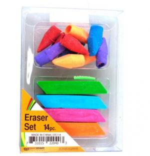 COLORFUL ERASER SET