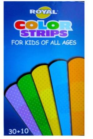 KIDS BANDAGES 40CT ASST COLORS