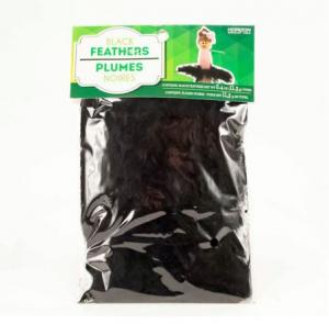CRAFT FEATHERS BLK