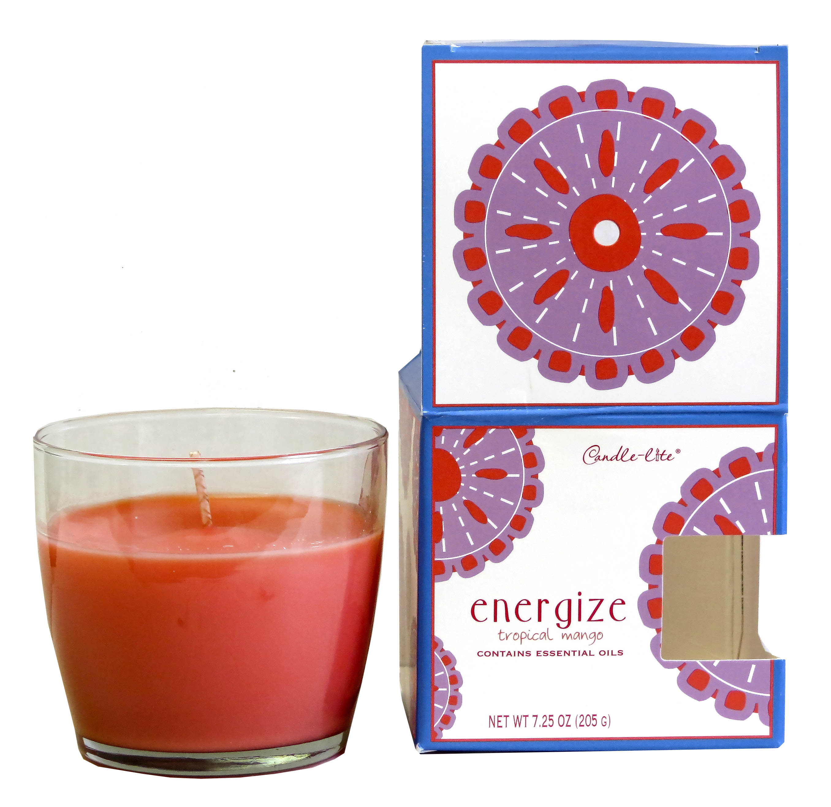 CANDLE 7.25OZ TROPICAL MANGO