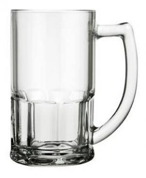 340ML MUG BEER CLEAR