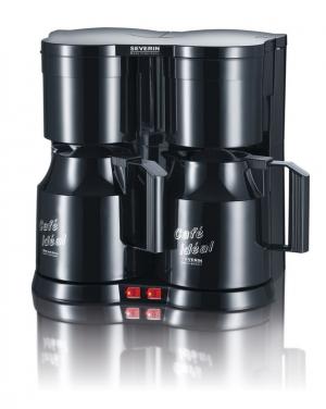 DUO-COFFEE MAKER 2X800W BLK