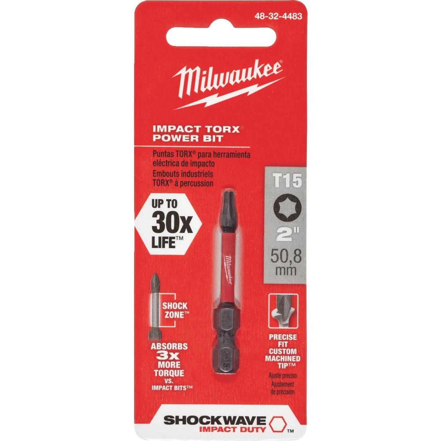 2" T15 TORX POWER BIT