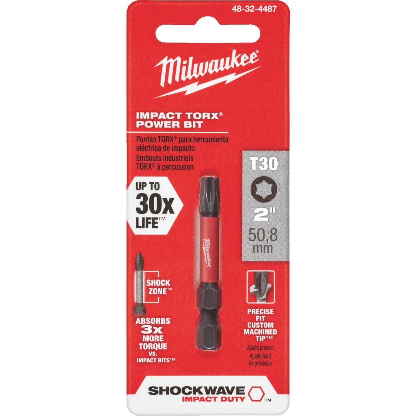 2" T30 TORX POWER BIT