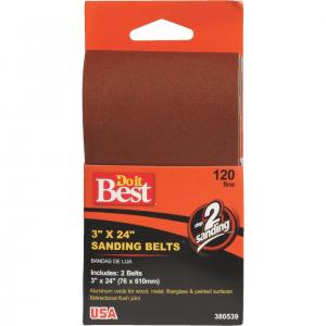 3X24 120G SANDING BELT