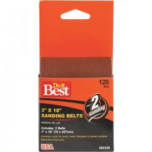3X18 120G SANDING BELT