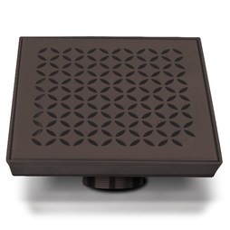 4"X4" SQ DRAIN POLISHED
