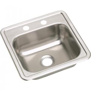 SS BAR SINK 15"X15"X 5-1/8"