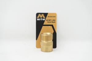 3/8"FNPTXMSS SCREW NIPPLE