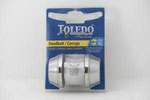 STAINLESS DOUBLE CYLIND DEADBOLT