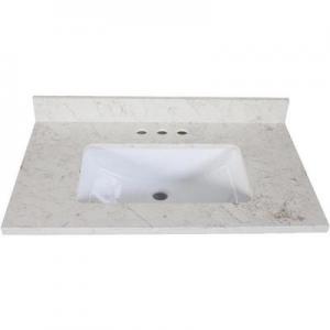 37X22 GIALLO QUARTZ TOP