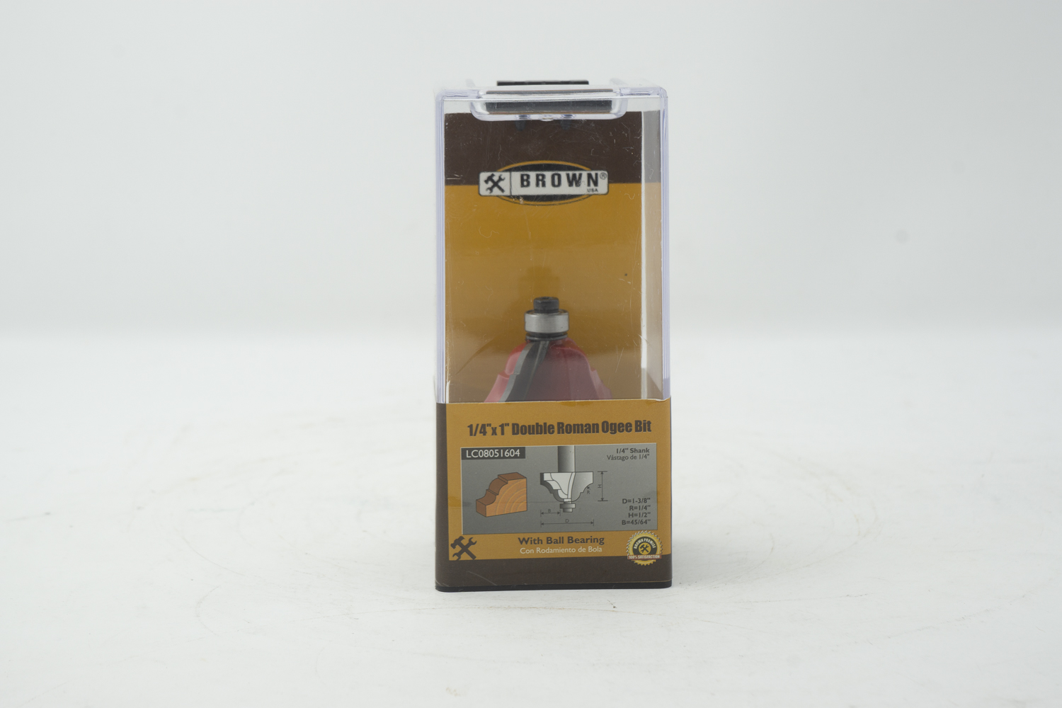 1/4X1 DBL ROMAN OGEE BIT