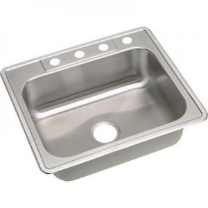 8" SS SINGLE-BOWL SINK