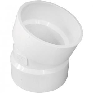 4" 22-1/2D PVC-DWV ELBOW