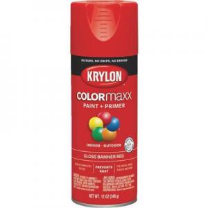 GLS BNNR RED COLORMAX SPRY PAINT