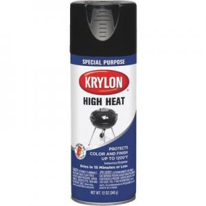 FLAT BLACK HIGH HEAT SPRAY PAINT