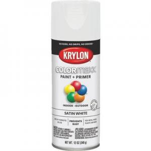 SAT WHITE COLORMAX SPRAY PAINT