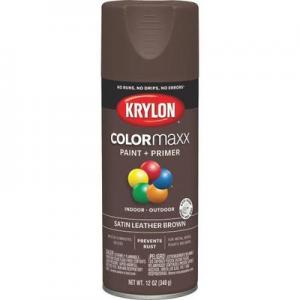 SAT LTHR BRWN SPRY PAINT 12OZ