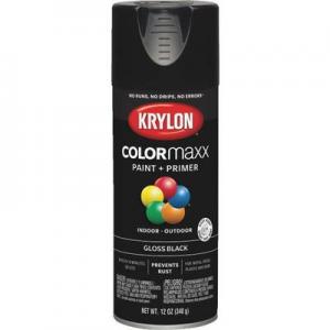 GLOSS BLACK COLORMAX SPRAY PAINT