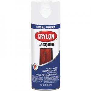 GLOSS WHT LACQUER SPRY PAINT7031