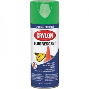 GREEN FLUORESCENT SPRAY PAINT