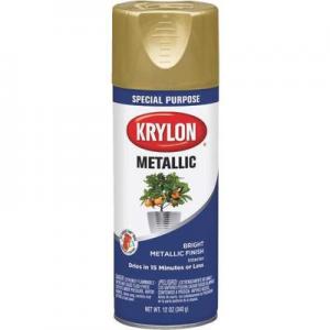BRGHT GLD KRYLN METLC SPRY PAINT