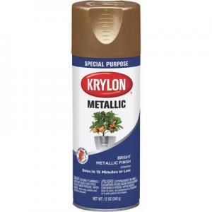 BRASS KRYLON METALC SPRAY PAINT