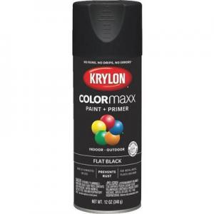FLAT BLACK COLORMAX SPRAY PAINT
