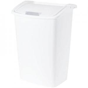 42QT WHITE WASTEBASKET