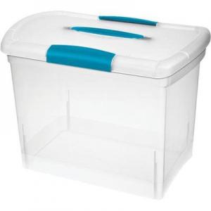 9.5X12X14" STORAGE CLEAR TOTE