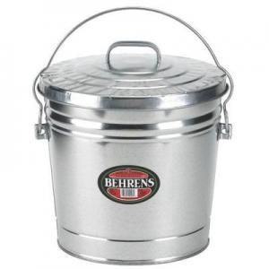 6GAL GLVNZD GARBAGE PAIL