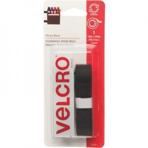 18" BLK ADHSIVE FASTENER