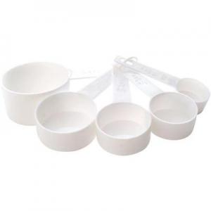 5PC WHITE MEASURING CUP
