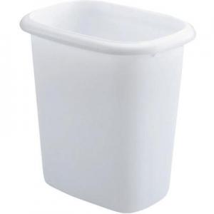 6QT WHITE WASTEBASKET
