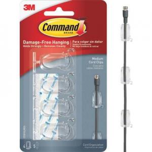 COMMAND CLR MD CORD CLIP