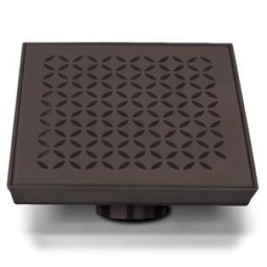 4"X4" SQ DRAIN POLISHED